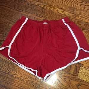 Brandy Melville Red Shorts